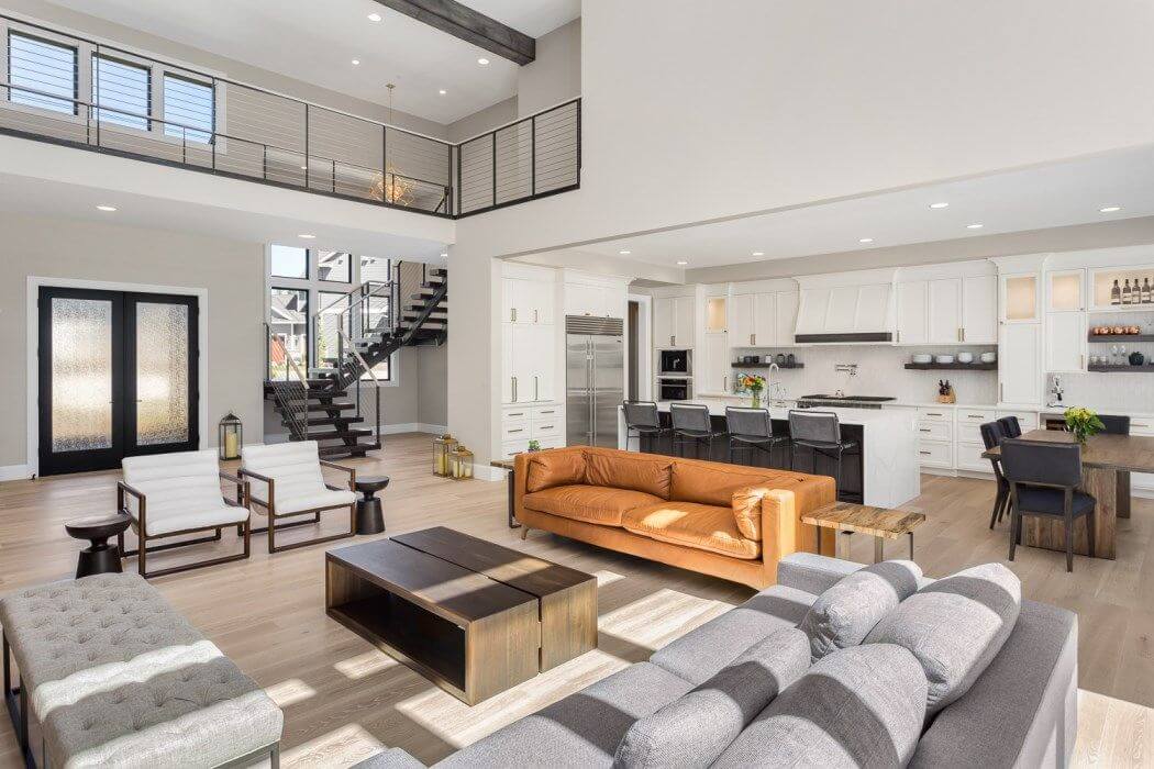 Réception d'une maison