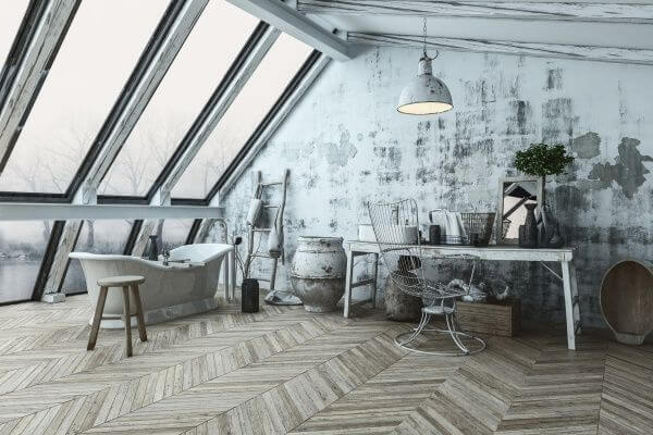 Parquet teinté