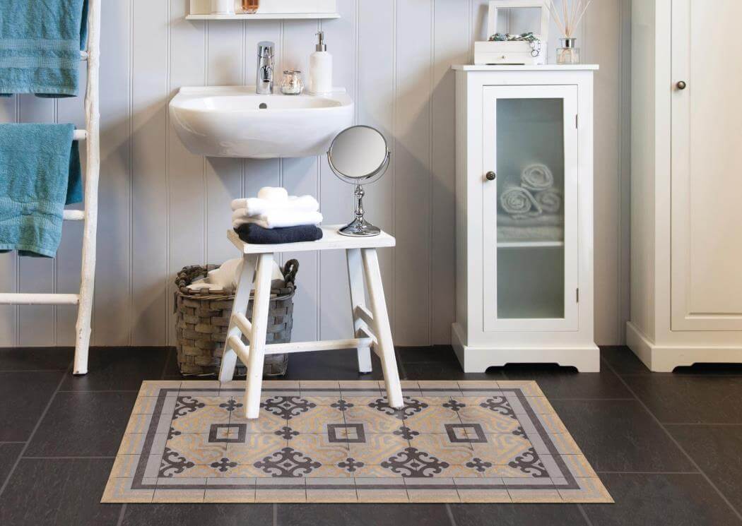 Panier de rangement pour salle de bain déco