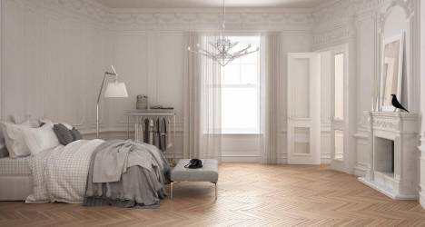 Parquet chambre d'adultes
