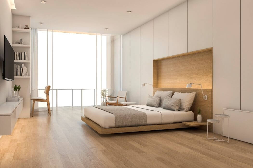Rénovation d'une chambre dans un appartement