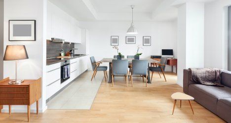 Pose parquet horizontale