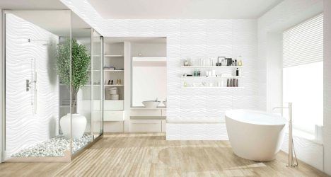 Parquet salle de bain