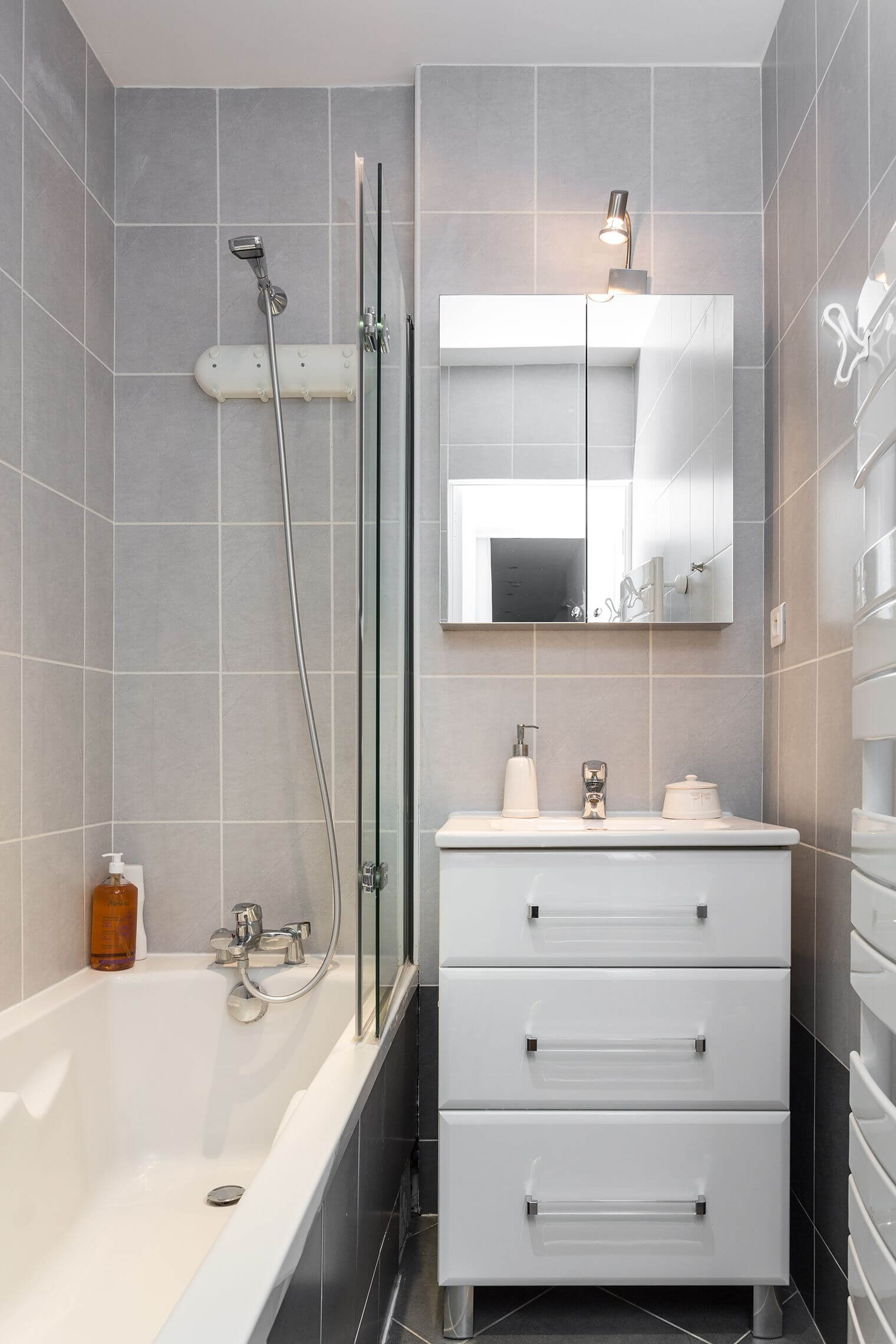 Renovation salle de bain dans appartement haussmannien