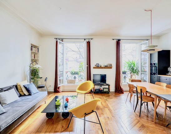 salon renovation cuisine ouverte
