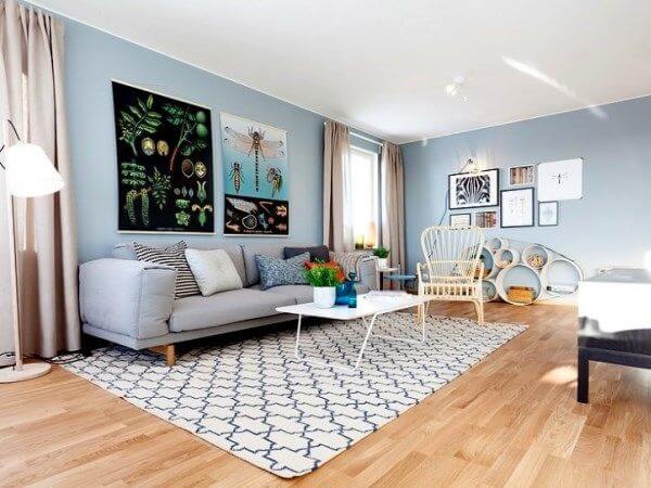 Style de decoration à tendance scandinave