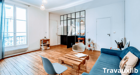 renovation appartement verriere salon
