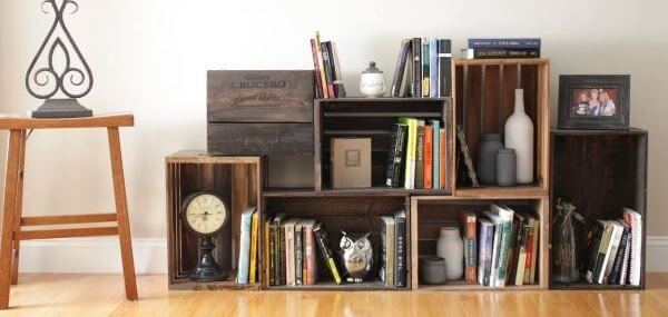 Caisses de rangement decoration