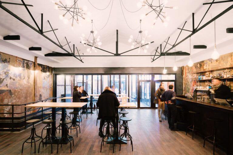 Rénovation d'un café à Paris - Déco intérieure