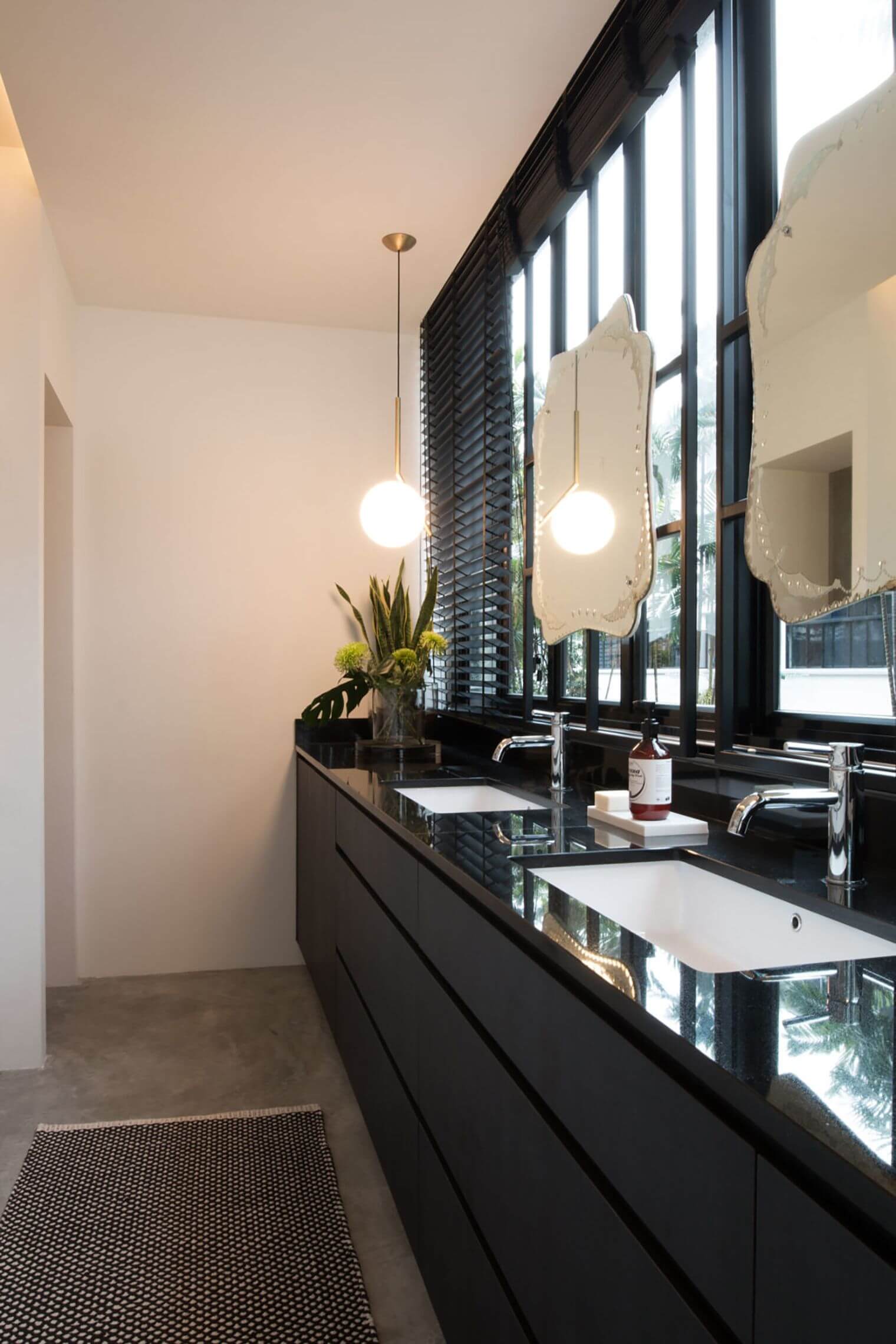 Ambiance salle de bain moderne