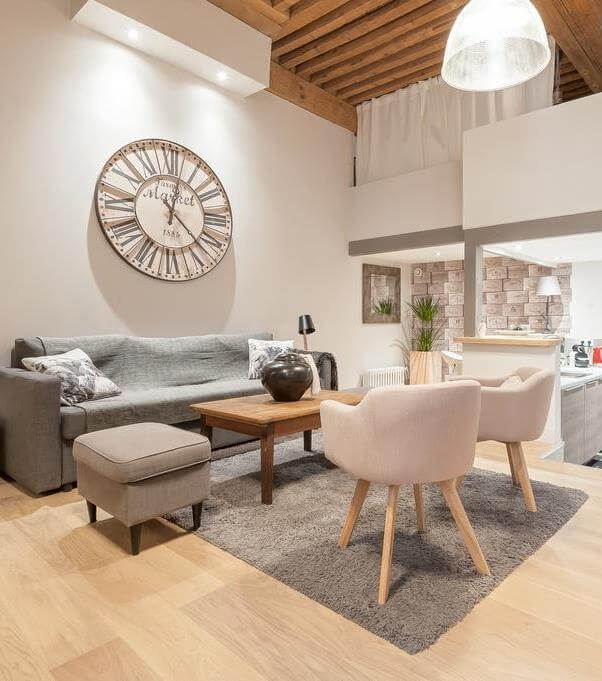 Appartement canut rénové à Lyon