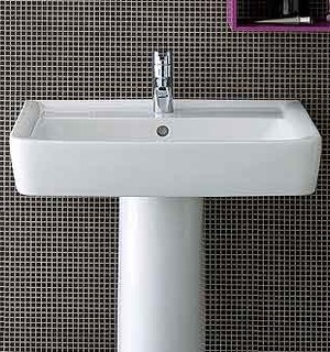 Lavabo sur colonne