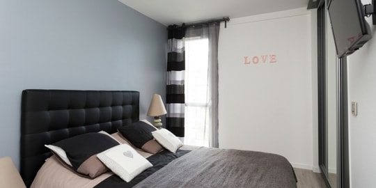 Rénovation appartement moderne chambre