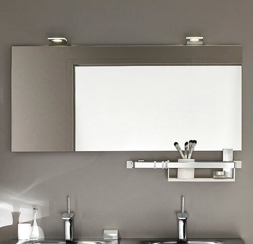 Miroir salle de bain vasque double travauxlib