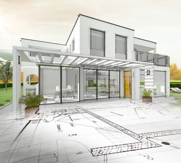 Permis de construire avec un architecte