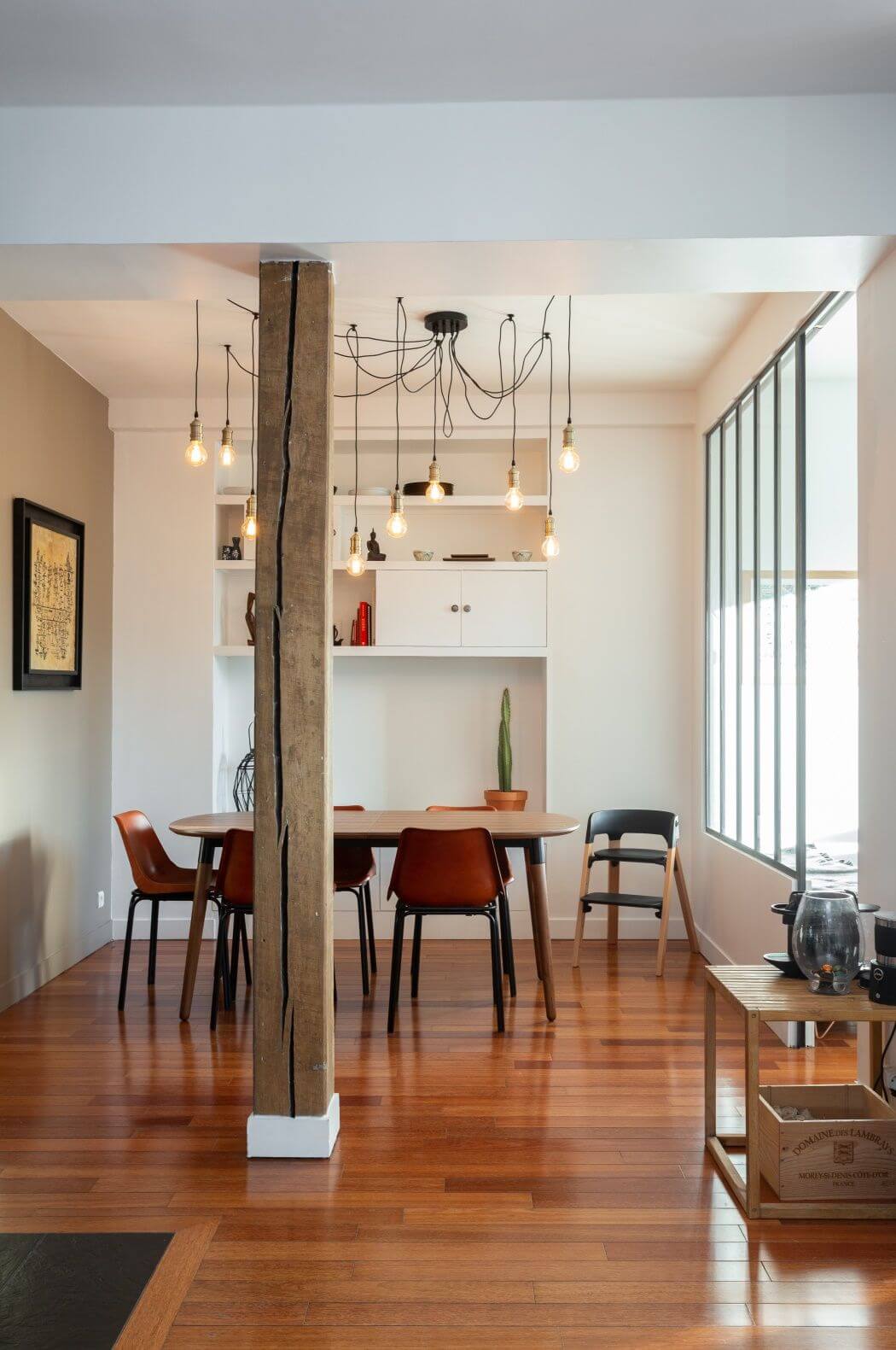 Réfection des peintures dans le salon / salle à manger
