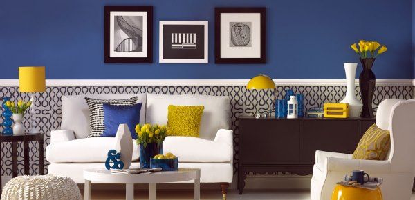 Couleur bleue tendance décoration