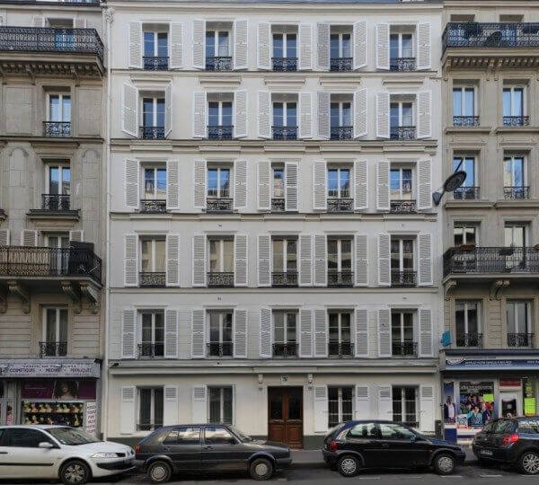 Façade immeuble style Restauration