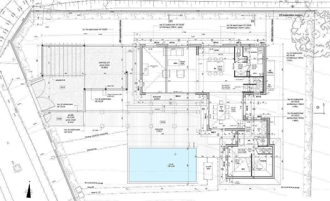 Plan Darchitecte Esquisse Perspective à Quoi Servent Ils