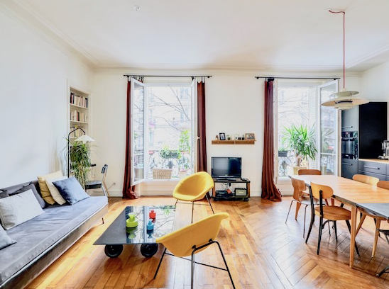 salon renovation cuisine ouverte