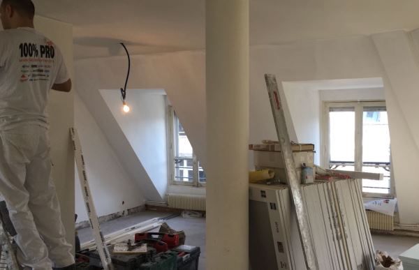 Travaux de rénovation à Lyon